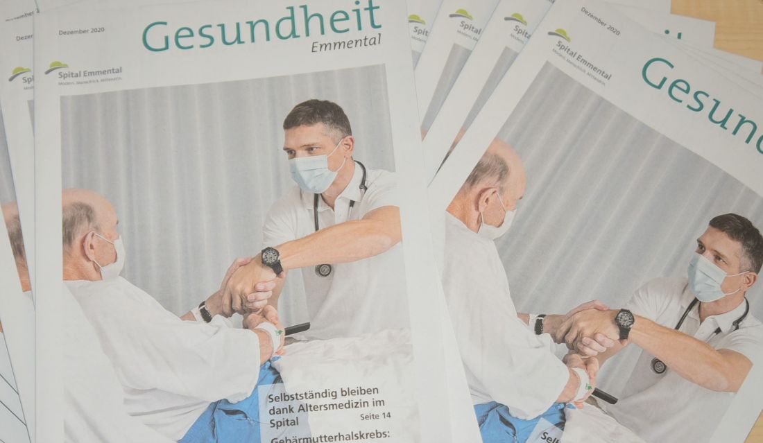 <p>Gesundheit Emmental: neues Heft</p>